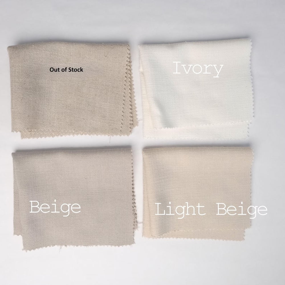 Extra Wide Thick Linen Curtains for living room, Heavy Linen Drapery Panels for bedroom, Room Darkening Linen Curtains for rod and track